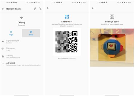 How to share Wi-Fi network passwords via QR code o
