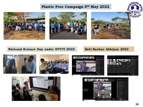 Extra curricular and Extension activities, Department of Micro-Biology ...