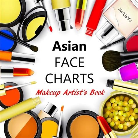Buy Asian Face Charts Makeup Artist's Book: Blank Face Charts for ...
