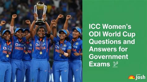 ICC Women’s ODI World Cup 2025 - Check List of Important Questions for ...