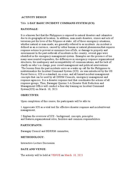 Image result for Incident Command System Forms Management Training