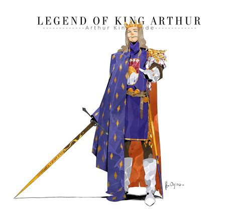 Boell oyino s submission on the legend of king arthur character design ...
