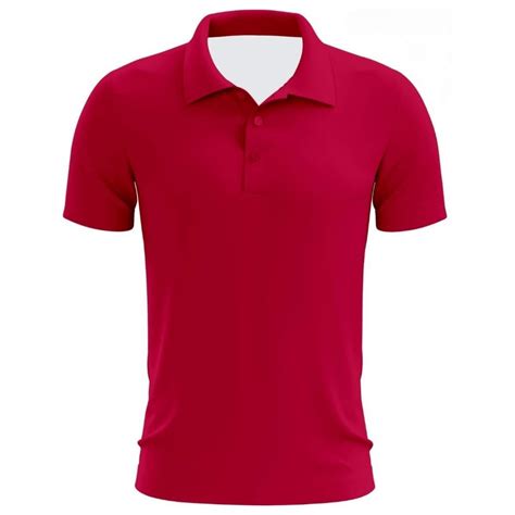 Deep Red Golf Polo Pre Order – Shaw Golf Clothing