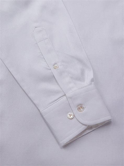 Buy | Structure White Solid Full Sleeve Single Cuff Classic Fit Classic ...