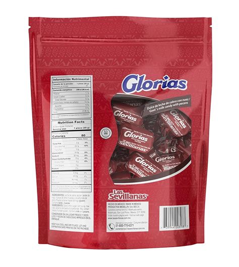 LasSevillanas weight: Gloria Chewy Dulce de Leche Candy Bag with India ...