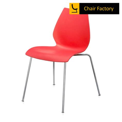 The Vico Magistretti Maui Chair Replica Red | Chair Factory