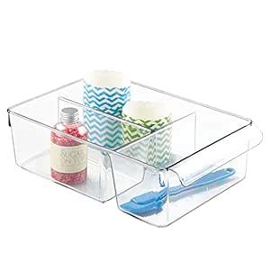 InterDesign Linus Pullz Kitchen Pantry Storage Organizer with Dividers ...