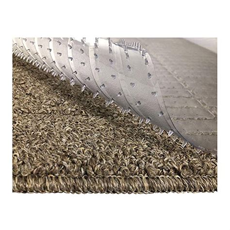 LELINTA Clear Vinyl Plastic Floor Runner/Protector for Low Pile Carpet ...