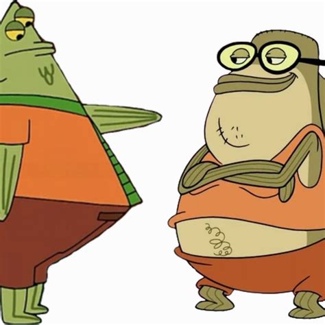 Flats the Flounder and Bubble Bass by EBOTIZER on DeviantArt