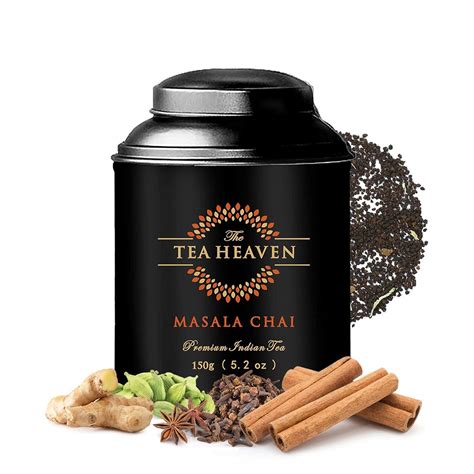 Amazon.com : The Tea Heaven Masala Chai Tea, Premium Indian Loose Leaf ...