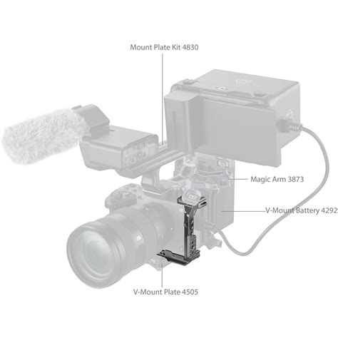 SmallRig 4772 HawkLock Quick Release Half Cage For Sony FX3 / FX30 ...