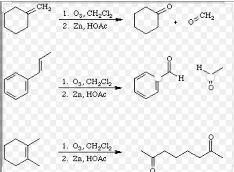What is the use of zn and acoh in an organic reaction