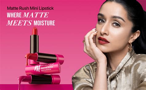 Buy MyGlamm Matte Rush Mini Lipstick - Balmy In Bali (Light Nude Pink ...