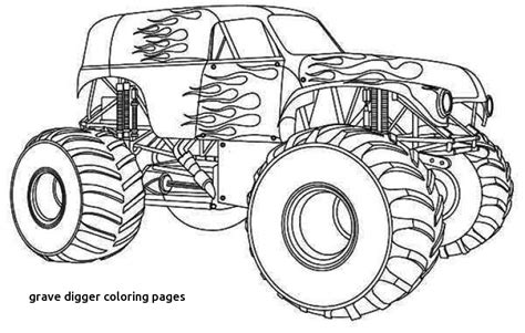 Grave Digger Coloring Pages at GetColorings.com | Free printable ...