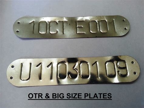Serial Number Plates - Telemast Engg. Co.