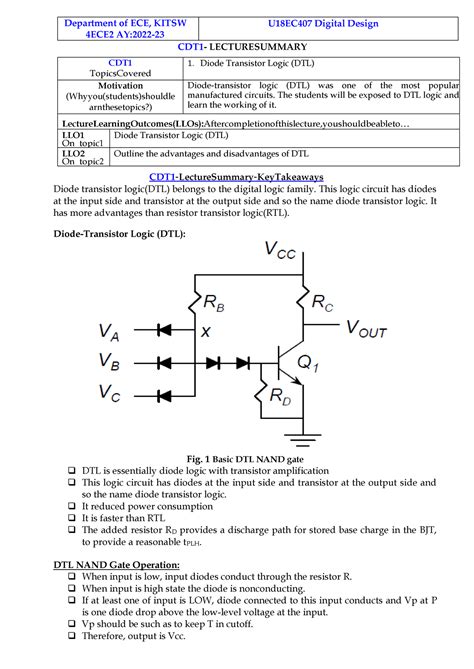 W3 CDT1 - Important topic in digital design - 4ECE2 AY:2022- CDT1 ...