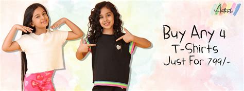 T Shirts for Girls and Kids Online - Anthrilo – Anthrilo