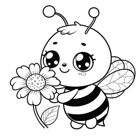 Bee coloring pages | Bee coloring pages, Coloring book art, Coloring pages