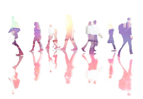 Business People Walking Past Fuzzy 的图像结果