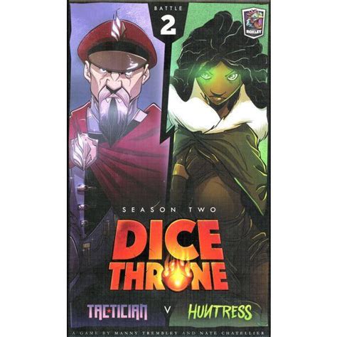 Dice Throne: Season Two - Huntress Vs Tactician (Box 2) – BOARDWAY INDIA