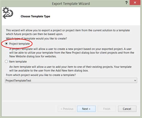 Image result for Visual Studio Add Project Templates