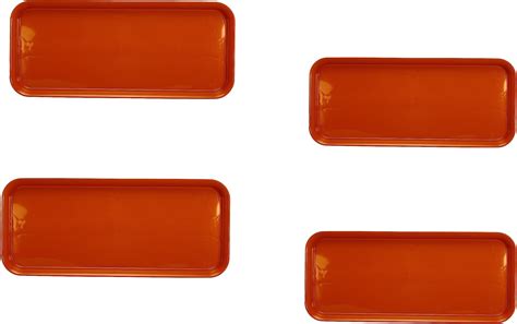 TrustBasket UV Treated 15.3 inch Rectangular Bottom Tray(Plate/Saucer ...