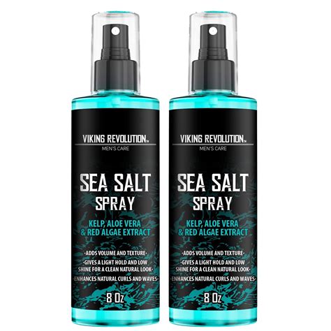Viking Revolution Sea Salt Spray for Men, Hair Volume Texturizer, 8 Oz ...