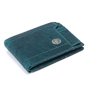 HAMMONDS FLYCATCHER Genuine Leather Wallet for Men, Turquoise | RFID ...