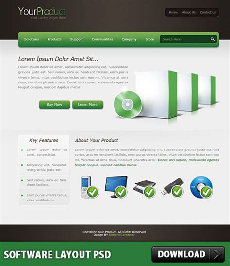Software-Layout-PSD-L | FreePSD.cc – Free PSD files and Photoshop ...