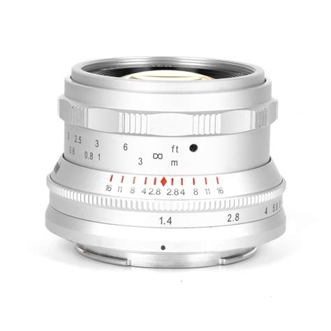 PERGEAR 35mm F1.4 Full-Frame Manual Focus Lens, Compatible with Sony E ...