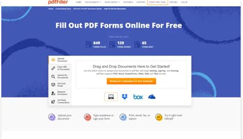 pdf filler free