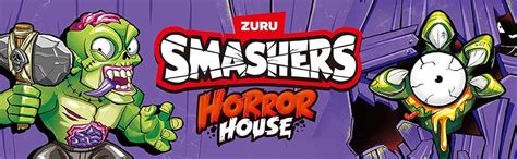 Amazon.com: Smashers Mega Horror House (Green) by ZURU, Interactive Toy ...