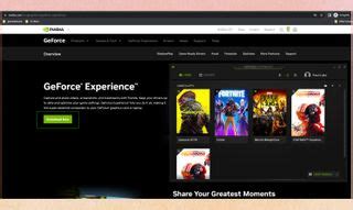 Geforce Experience Tutorial 的图像结果
