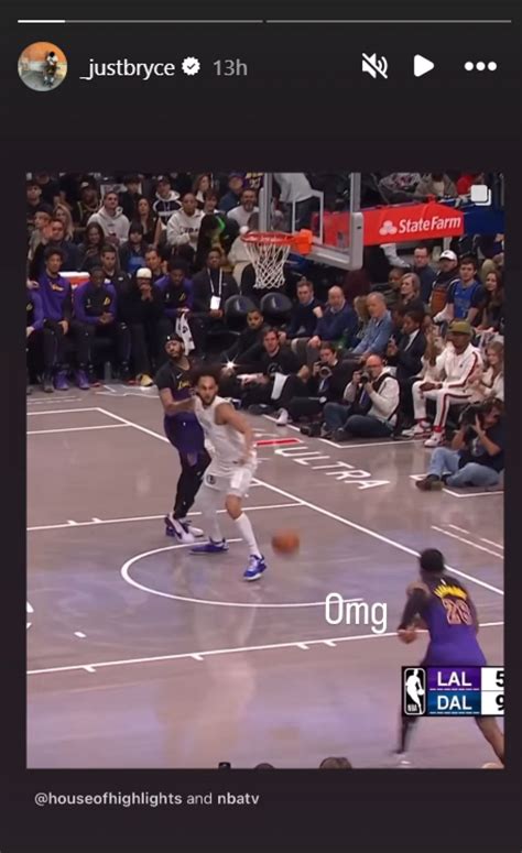 Bryce James shares 1-word reaction to dad LeBron James' left-handed ...