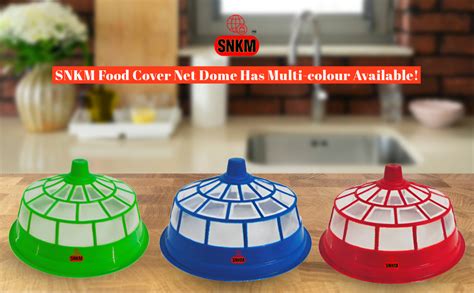 SNKM Food Cover Net Dome Plastic Round for Kitchen Table | Flies ...