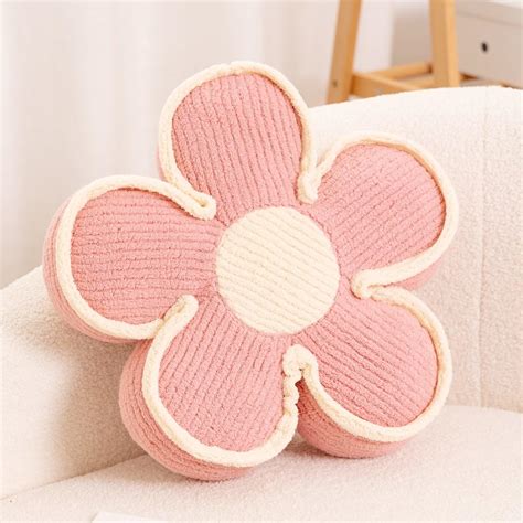 Amazon.com: Kcvvcr Flower Pillow, Soft Flower Shaped Floor Cushion ...