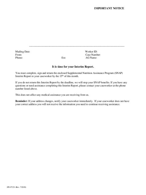 2020-2026 Form OH JFS 07221 - Blank Fillable Template | Fill Out, Print ...