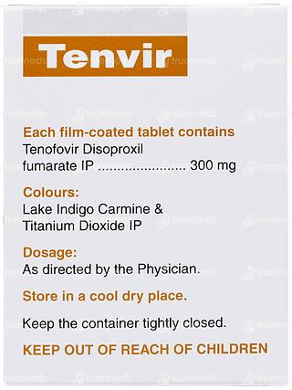 Tenvir 300 MG | Order Tenvir 300 MG Tablet Online at Truemeds