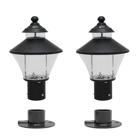 INVENTAA Stainless Steel Matt Black Gate Light for Home Waterproof ...