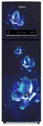 Whirlpool 292 L 3 Star Frost Free Double Door Refrigerator Sapphire ...