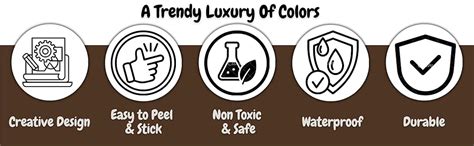 JAAMSO ROYALS Brown Color Wallpaper for Furniture, Wooden Wallpaper ...