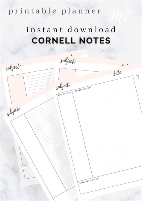 Image result for Cornell Notes Structure