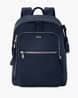 Buy TUMI Voyageur Halsey Backpack | Navy Blue Color Women | AJIO LUXE