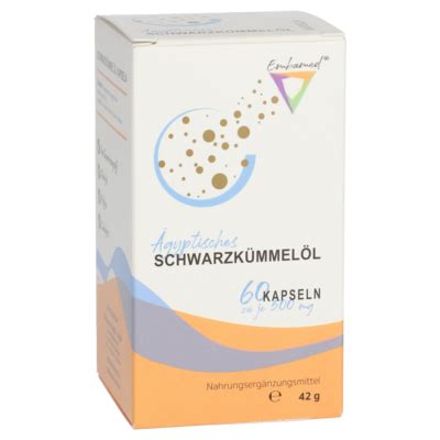 Schwarzkümmelöl 500 mg Kapseln Embamed® [1794427]-Gall-Pharma GmbH ...