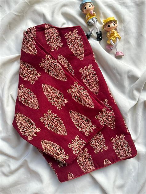 Fab Ajrakh Vol 5 Cotton Printed Blouse Collection