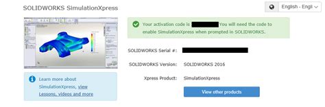 Simulation Express SolidWorks 的图像结果