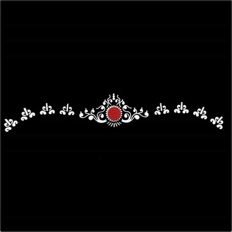 Comet Busters Traditional Bridal Bengali Wedding Bindi for Women ...
