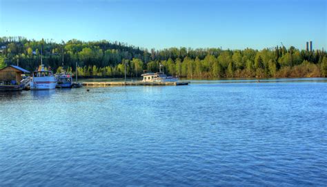 Boat Launch at Lake Nipigon, Ontario, Canada image - Free stock photo ...