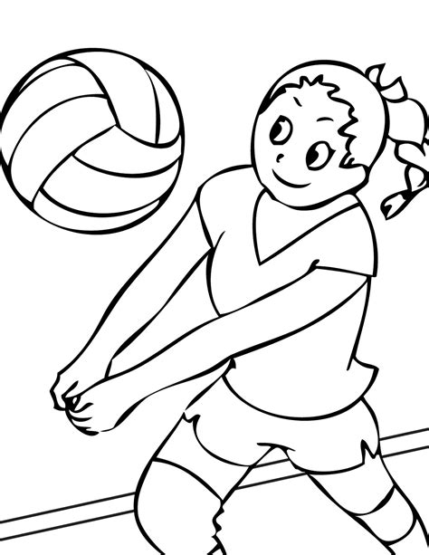 Sports Coloring Pages For Kids