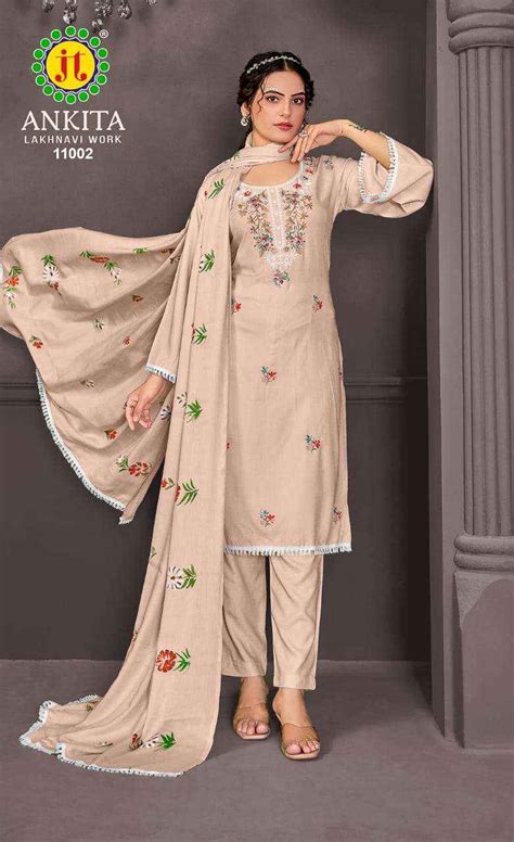 JT ANKITA VOL 11 RAYON DESIGNER SALWAR SUIT WHOLESALE SUPPLIER
